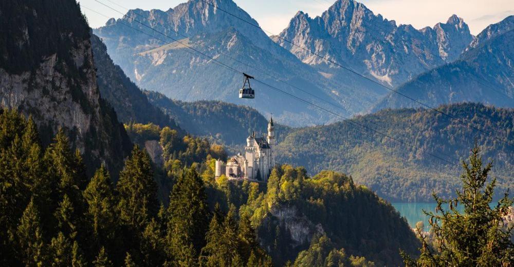 23 Neu Erbaute Ferienwohnung Mit Schloss- Und Panoramablick 할블레흐 외부 사진